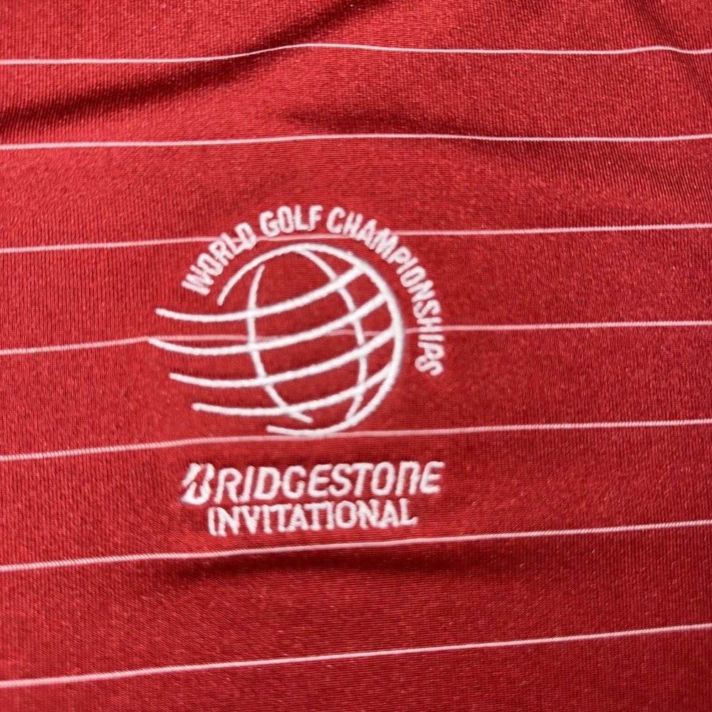 Men's XL Cutter & Buck‎ CB DryTec Bridgestone Invitational Performance Golf Polo - Picture 2 of 6